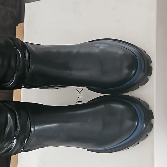 CALVIN KLEIN LAETON PUFFY BOMBER BOOTS 5.5M - Picture 10 of 13